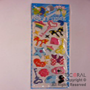 STICKER LLAVE/MO�O/ESTRELLA HS5433-4 x 12